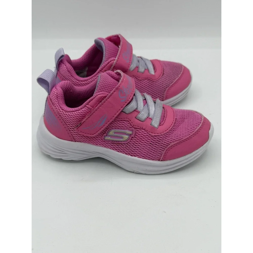Skechers Toddler Dreamy Dancer Pink Turquoise Athletic Sneakers Girls Size 8